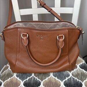Michael Kors Tan Leather Satchel